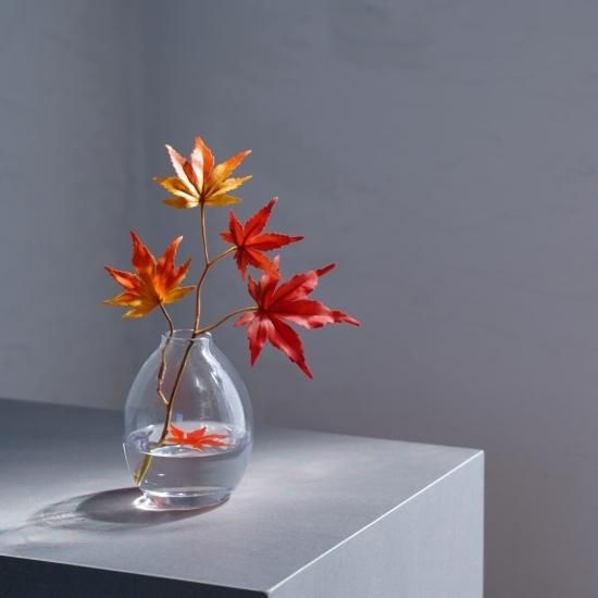 水換え不要）紅葉 もみじの小瓶水挿し - chouchou fleur（シュシュ