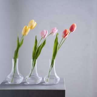 水換え不要）チューリップの小枝花瓶挿し - chouchou fleur（シュシュ