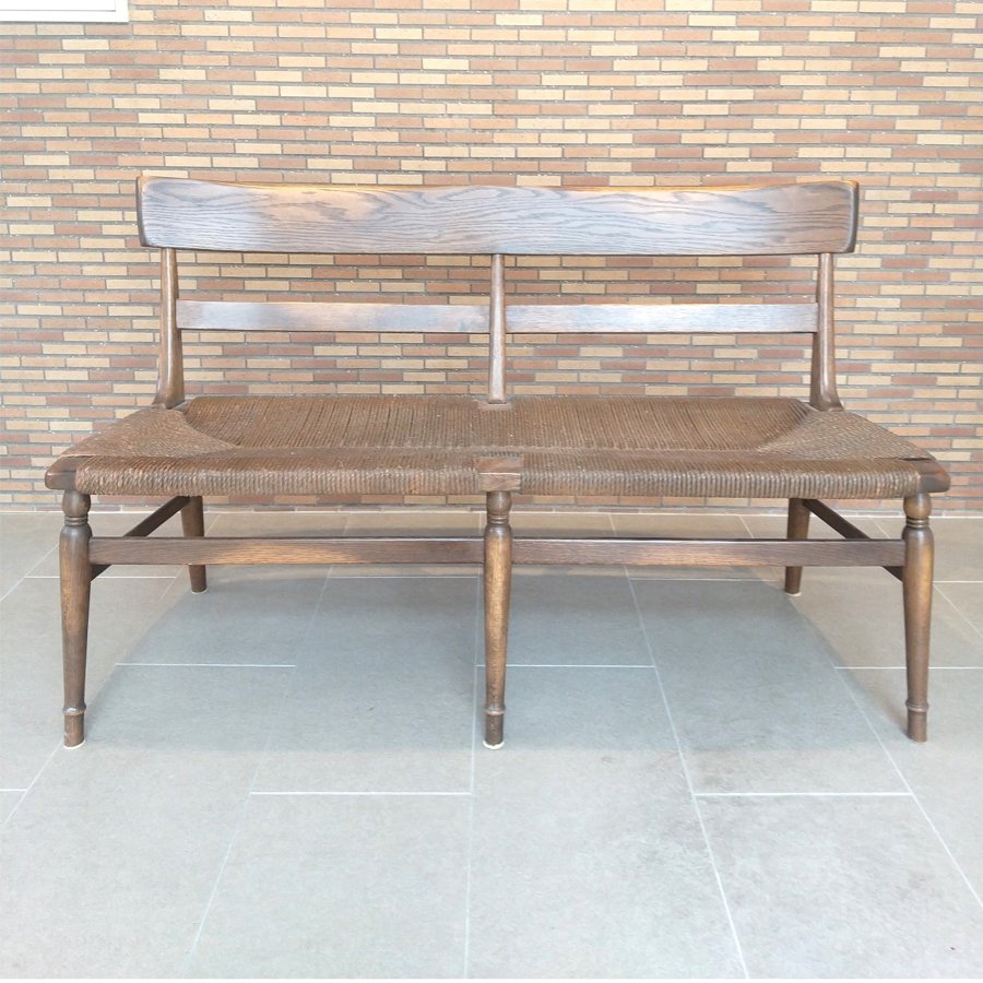 □美品□飛騨家具 KASHIWA/柏木工 無垢材 ダイニングベンチ 椅子 