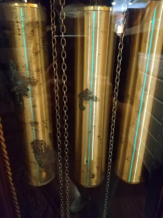 □美品□ドイツ製 振り子時計・柱時計 - 家具インテリア