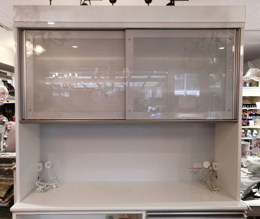 綾野 製作所 AYANO W140 キッチン ボード 食器 棚 オールブル - 家具 