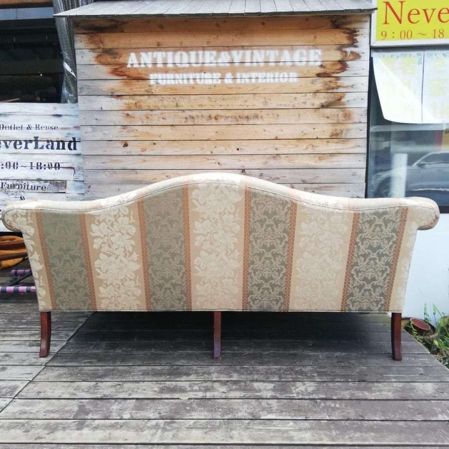 M♢美品 クロウ＆ボール ETHAN ALLEN3人掛けソファ - 家具