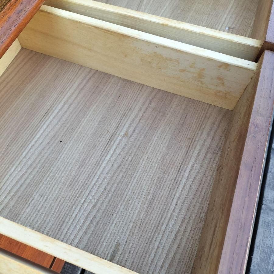 向春セールM♢北欧スタイル チーク材ヴィンテージ カップボード