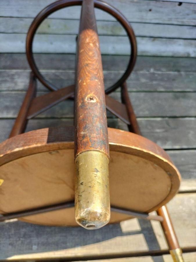 秋田木工 木製 傘立て付きポールハンガー コートハンガー - 家具