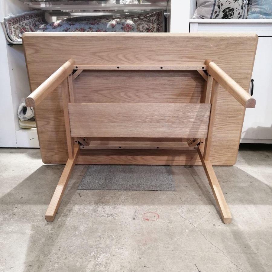 美品 unico ウニコ LOM dining teble W1200 ダイニングテーブル