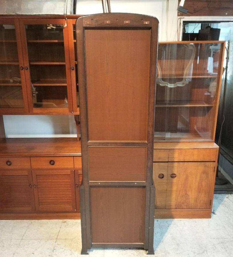 ヴィンテージ ミラー付き傘立て ハンガーラック インテリア