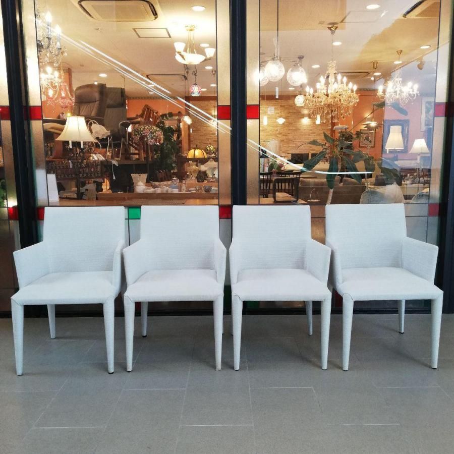 ◇藤栄 FUJIEI◇ GOTANI CHAIR アームチェア 4脚セット / 家具