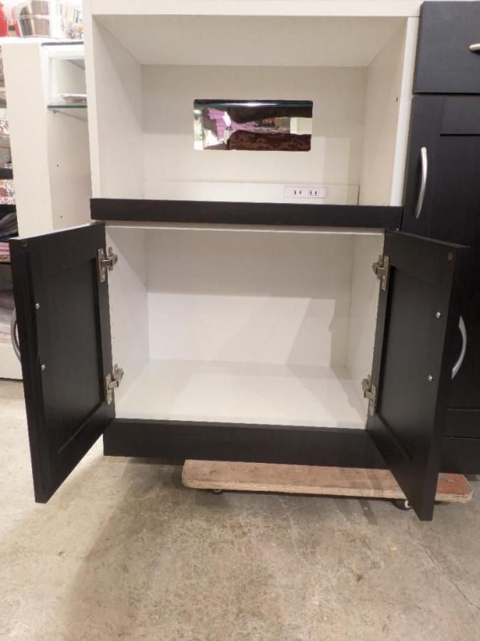 3枚扉】 食器棚 ホワイト キッチンボード 幅90cm レンジボード 白 扉