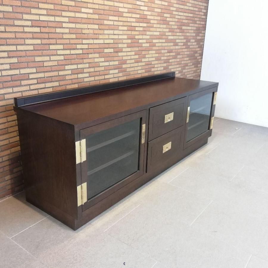 上品コーデはコレで安心！ ◇美品 ローボード Morganton domani 最高峰 karimoku テレビ台・テレビボード