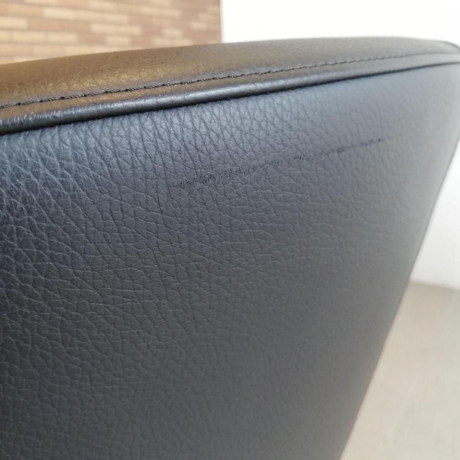 ◇美品 ドイツ製｜WALTER KNOLL ウォルターノル｜AMEO｜黒総革