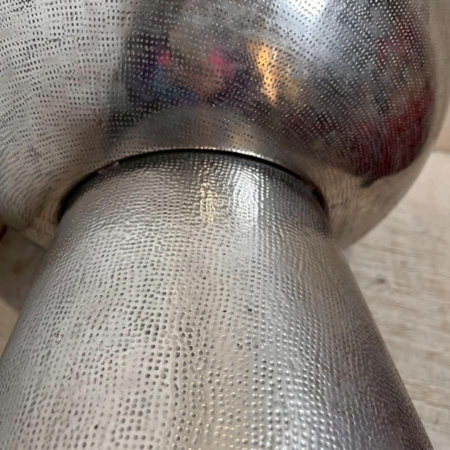 廃盤希少】 ZARA HOME ハンマード アイアンスツール サイド