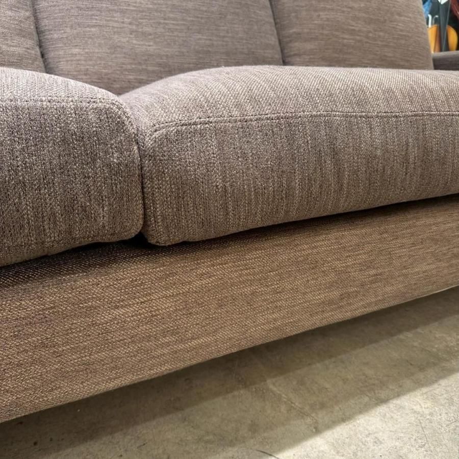 【値下げ】極美品 ニトリ 3P カウチ ソファ Nポケット グレー L字 布製 ニトリ 3P カウチ ソファ Nポケット ハイタイプ オットマン