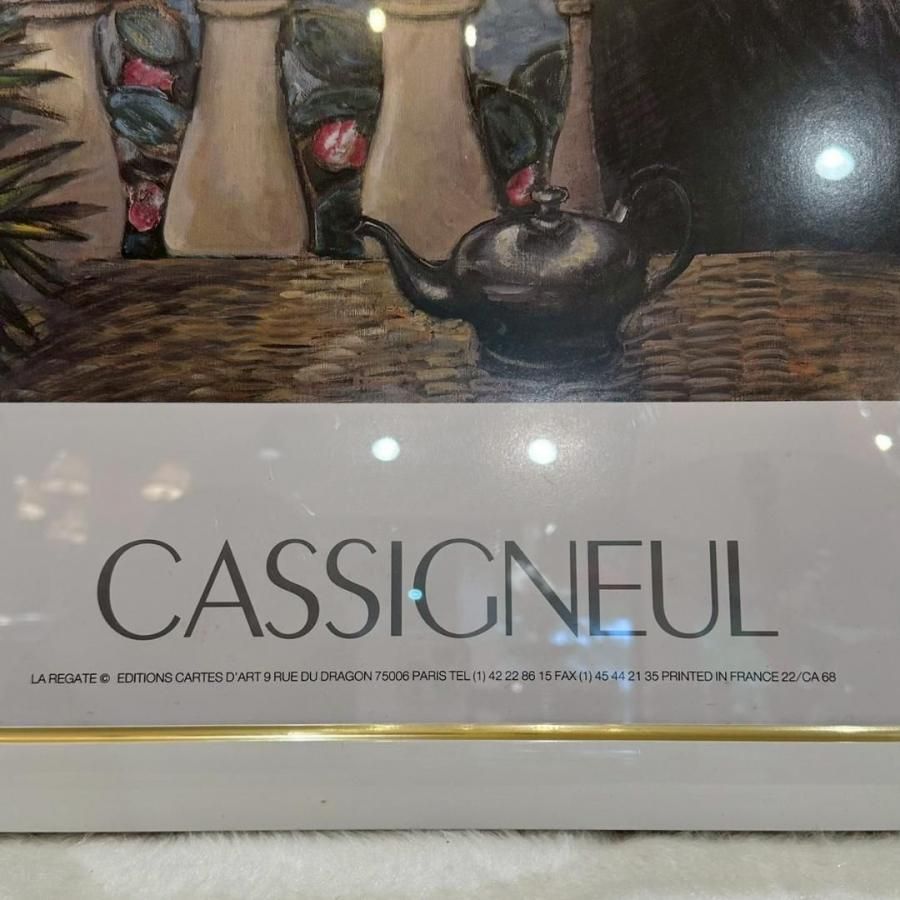 2025-25 秋冬新作  ハイブランドの CASSIGNEUL リトグラフ ジャン＝ピエール・カシニョール 絵画