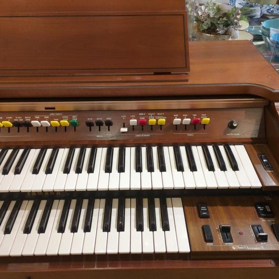YAMAHA ELECTONE エレクトーン D-40 88鍵盤 電子ピアノ】 - 家具
