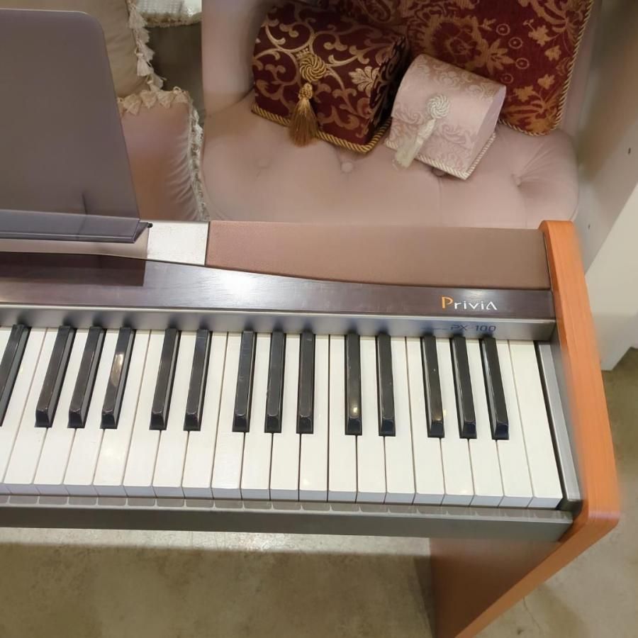 新品ACアダプター】CASIO Privia PX-100 電子ピアノ - 家具