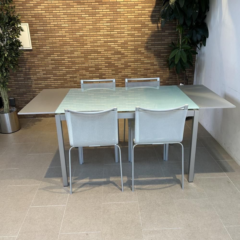 美品♥Calligaris ダイニングセット エクステンション