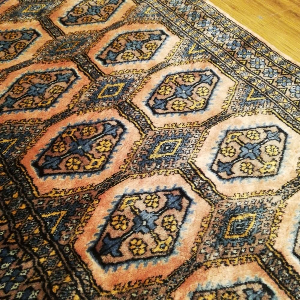 Φ 高級 ペルシャ絨毯 ヴィンテージ ラグマット 玄関 78cm×135cm 高級 ペルシャ絨毯 ヴィンテージ ラグマット 玄関 78cm×135cm