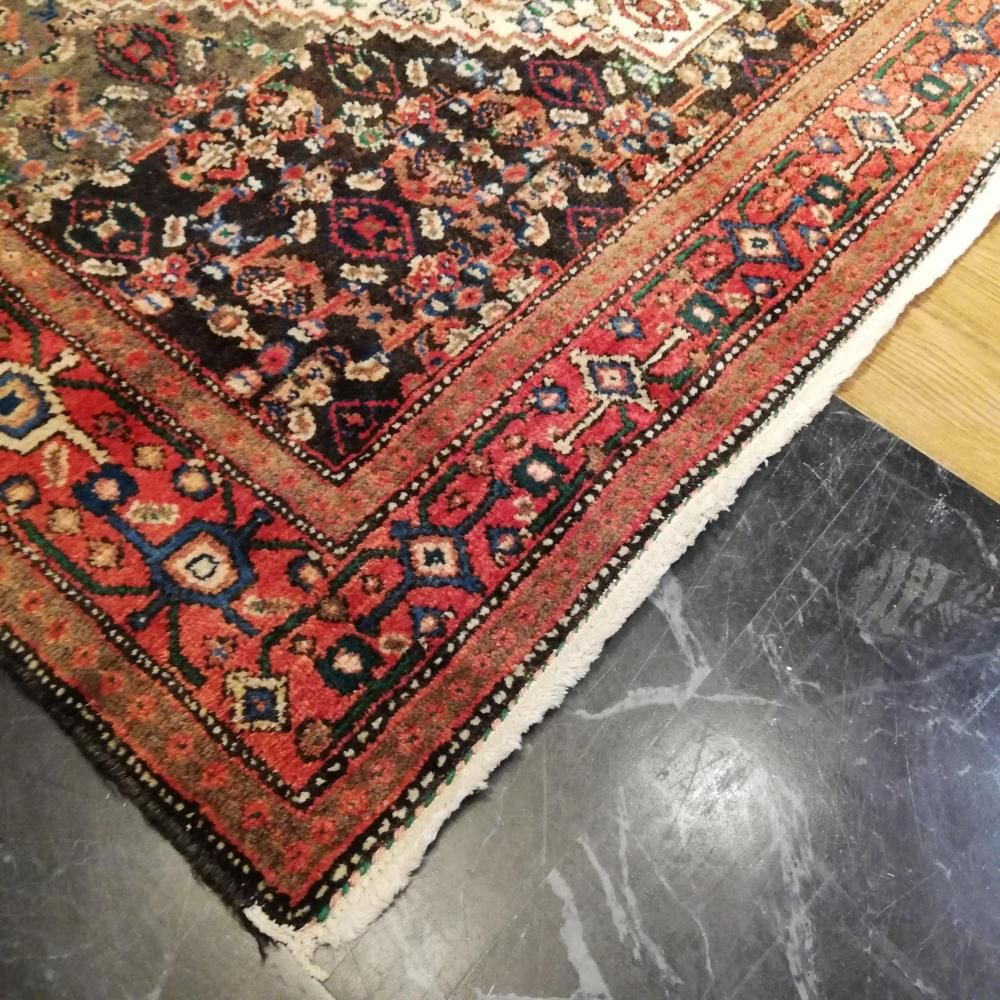 Φ 高級 ペルシャ絨毯 セネ絨毯 ウール ヴィンテージ 129cm×163cm Φ 高級 ペルシャ絨毯 セネ絨毯 ウール ヴィンテージ 129cm×163cm