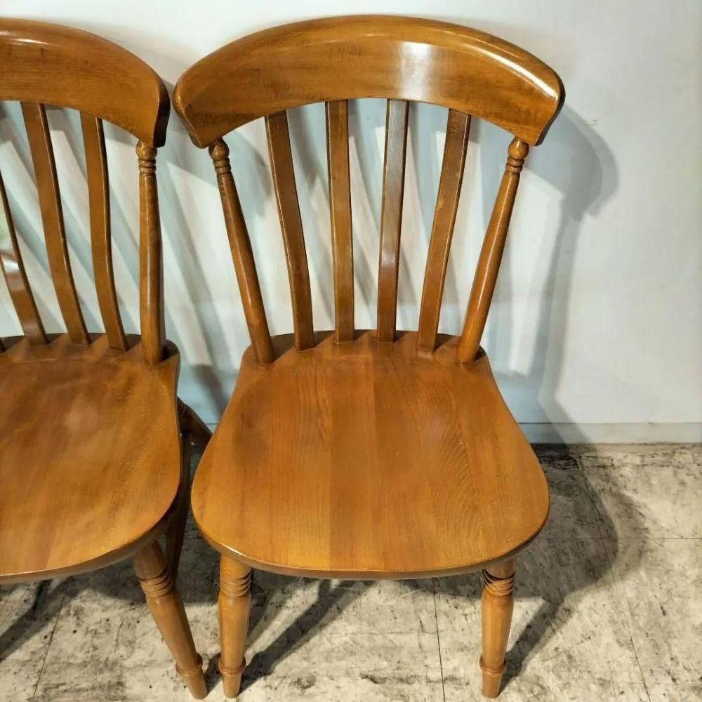 柏木工 ダイニング 4点セット カントリースタイル 飛騨家具