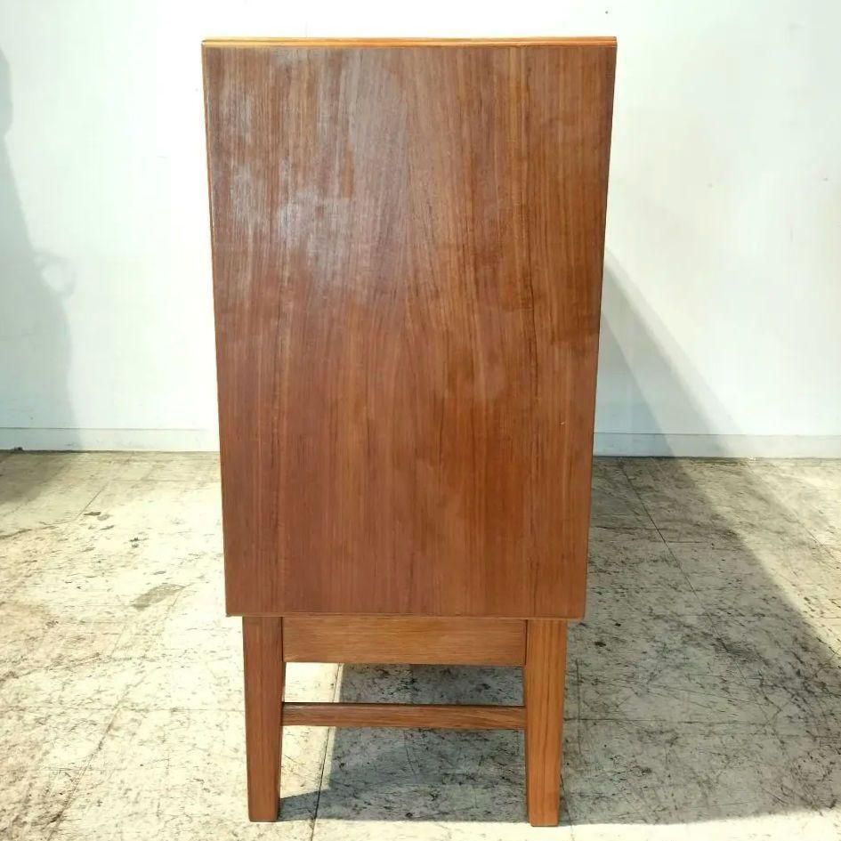 M♢北欧ヴィンテージ チーク無垢 オイル仕上げサイドボード