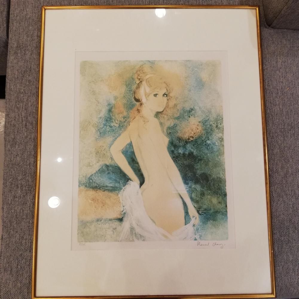 美品♠ベルナール・シャロワ　リトグラフ　裸婦　サイン入り 美品♤ベルナール・シャロワ リトグラフ 裸婦 サイン入り - メルカリ