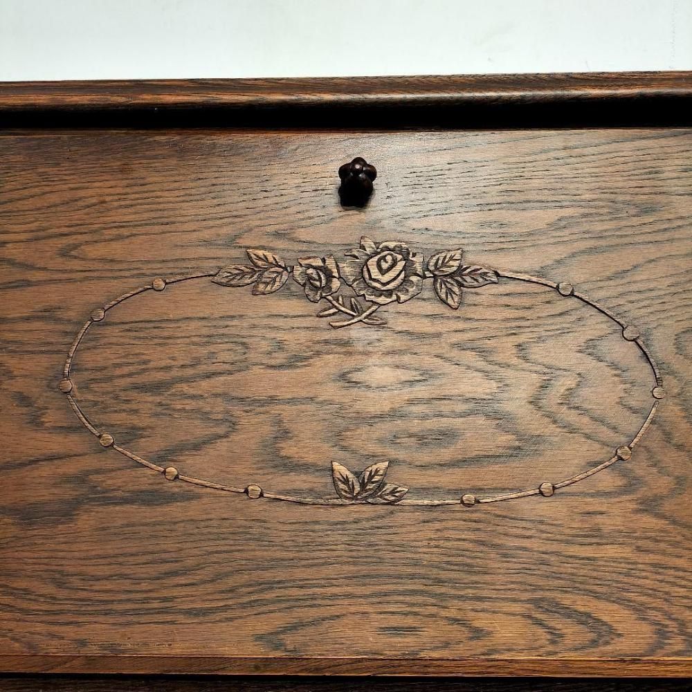 M♦希少　良品　職人堅木　ライティングビューロー　デスク 希少 良品 職人堅木 ライティングビューロー デスク