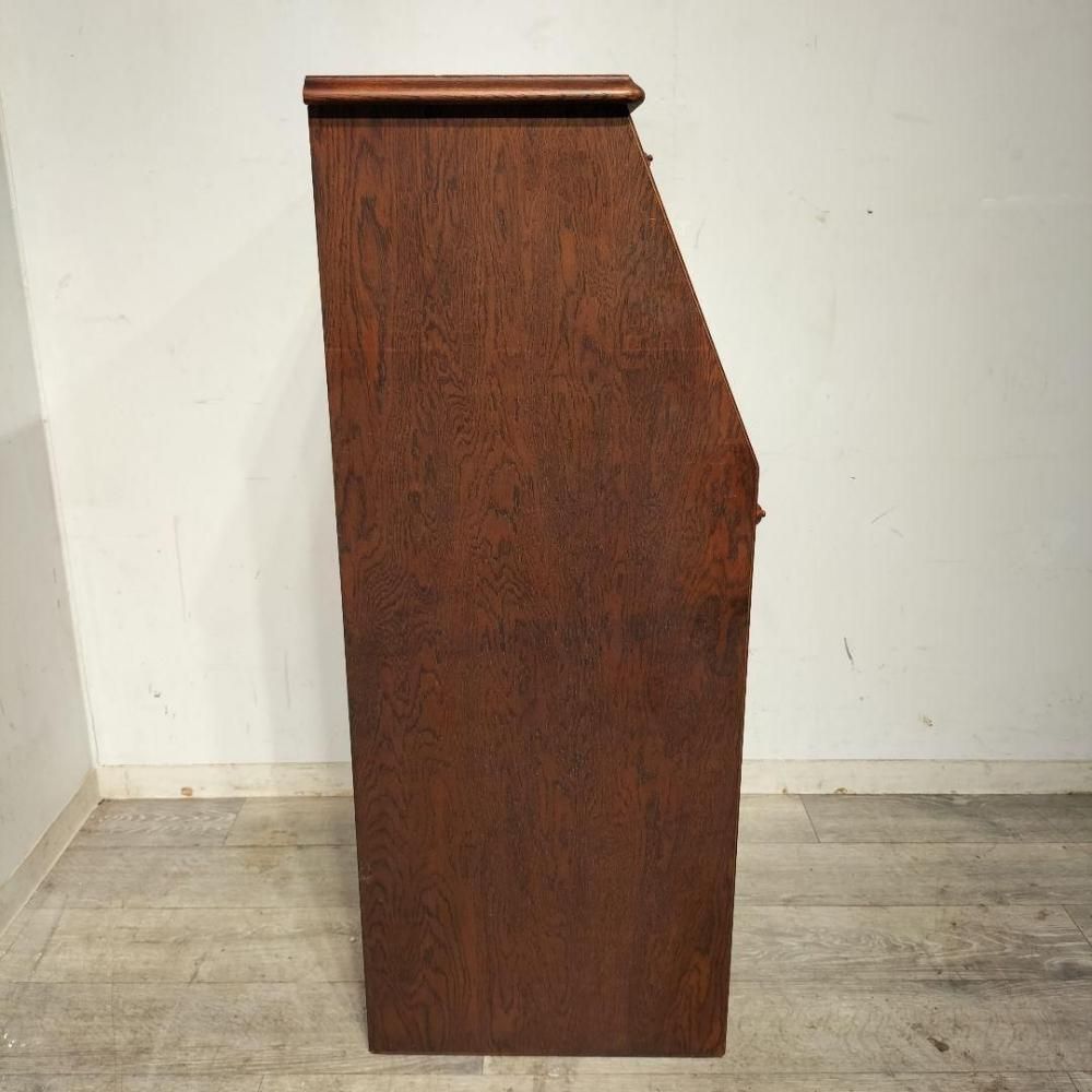 M♦希少　良品　職人堅木　ライティングビューロー　デスク 希少 良品 職人堅木 ライティングビューロー デスク