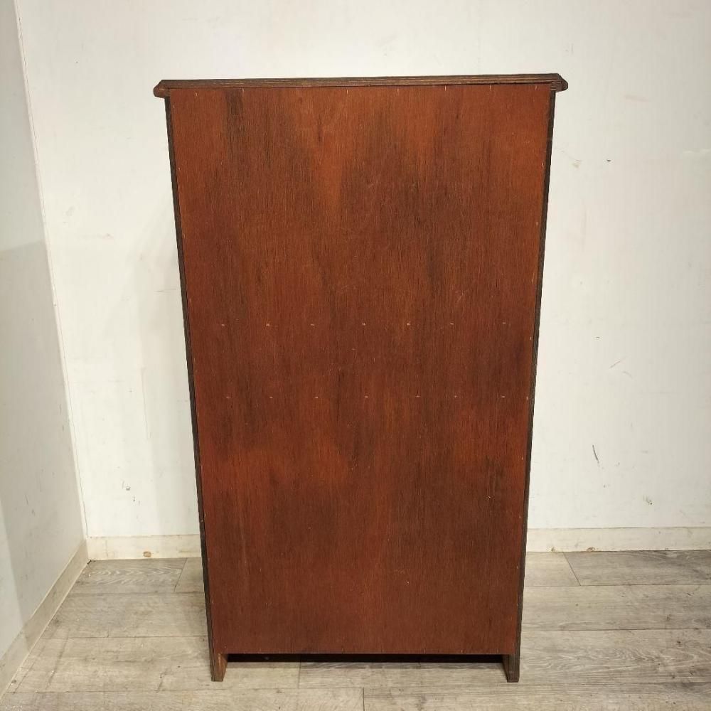 希少 良品 職人堅木 ライティングビューロー デスク