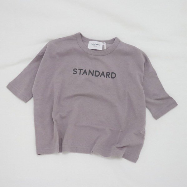 【nunuforme】STANDARD Tシャツ｜ピンクベージュ