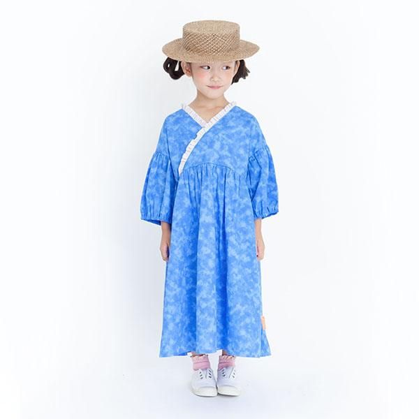 Mol ユカタワンピース ブルー 90 150cm 子供服通販 Kyuto Online 服 ベビー ファッション雑貨 出産祝い Mol ユカタワンピース ブルー 90 150cm 子供服通販 Kyuto Online 服 ベビー ファッション雑貨 出産祝い