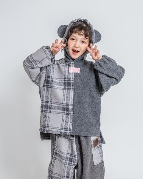 MoLCheck Fleece Hoodieå㥳