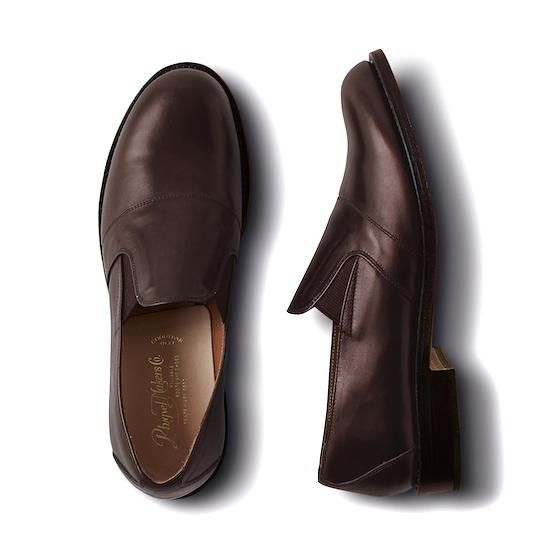 PHIGVEL / LEATHER SLIP-ON SHOES - heritage web shop