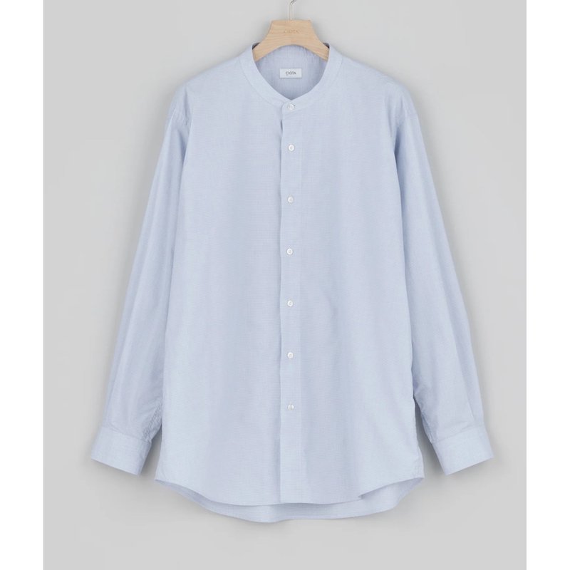 CIOTA / Band Collar Shirt - heritage web shop