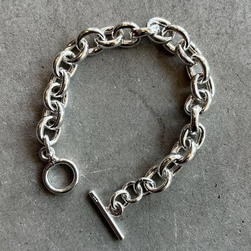 INTERIM / TAXCO SILVER MEDIUM CHAIN BRACELET - heritage web shop