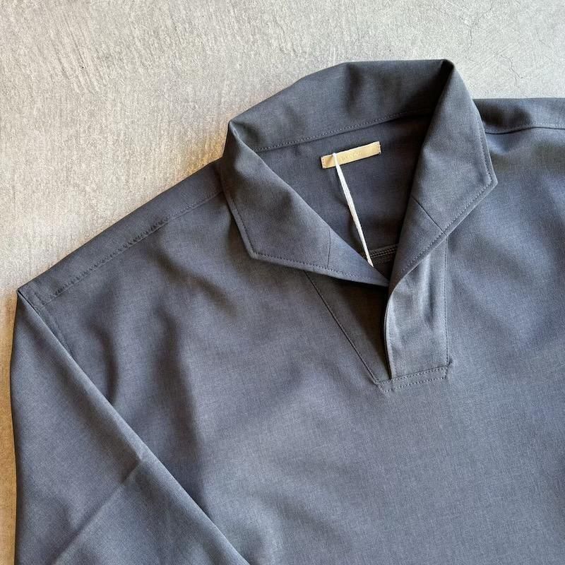 lamond ラモンド SKIPPER Shari shirts サイズ 3 LAMOND ラモンド / SKIPPER SHARI SHIRTS スキッパーシャリ