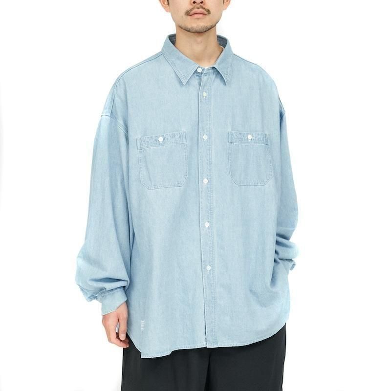 トップス FreshService / LIGHT DENIM L/S SHIRT FreshService / LIGHT DENIM L/S SHIRT - heritage web shop