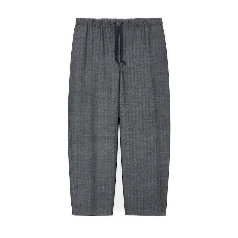 新品未使用 marka COCOON WIDE EASY PANTS 2(M) marka(マーカ) - COCOON WIDE EASY PANTS TUMBLED WOOL TROPICAL
