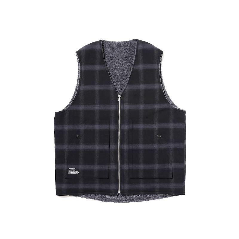 SVG ネイバーフッド　チェッカー　リバーシブルベスト　ジャケット SVG ネイバーフッド チェッカー リバーシブルベスト ジャケット SVG