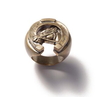 Horse Shoe Ring Brass