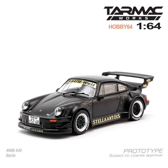 TARMAC WORKS 1/64 HOBBY64 Model Car - Porsche RWB 930 Stella - ミニカー専門店  RideON ライドオン