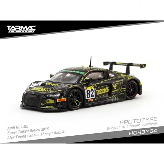 TARMAC WORKS 1/64 HOBBY64 Model Car - Audi R8 LMS Super Taikyu