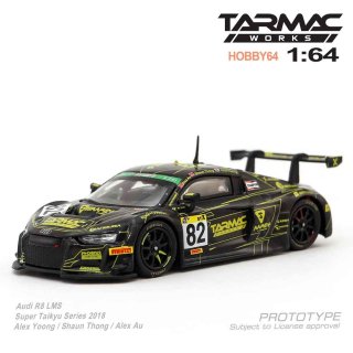 Tarmac Works 1/64 HOBBY64 - Audi R8 LMS Super Taikyu Series 2018 No82 AAPE Tarmac Works