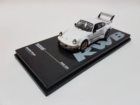 TARMAC WORKS 1/64 HOBBY64 Model Car - Porsche RWB 930 Kamiwaza