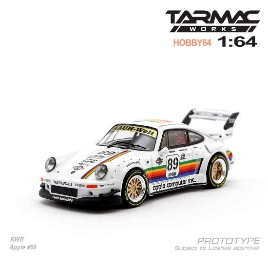 TARMAC WORKS 1/64 Porsche RWB 930 Apple No89 - ミニカー専門店