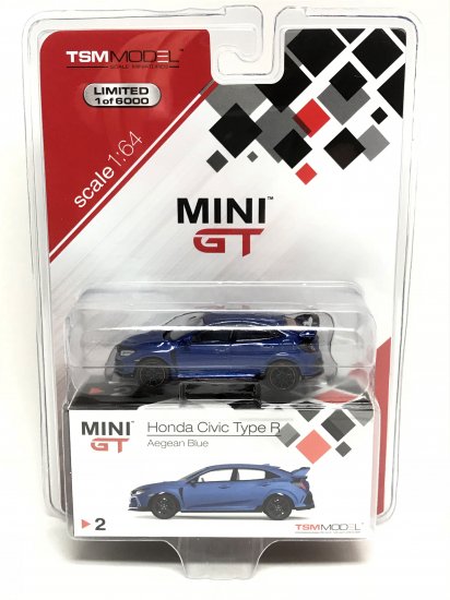 TSM MINI GT 1/64 Honda Civic Type R FK8 (RHD) ミニカー専門店 RideON