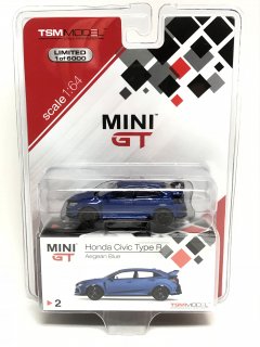 mijo限定 MINI GT 1/64 Honda Civic Type R  FK8 LHD (左ハンドル）US地区限定品
