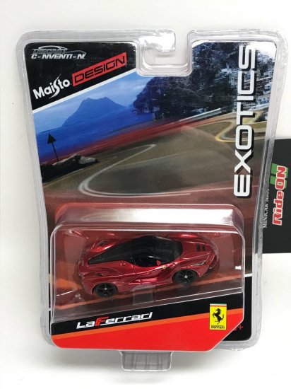 Maisto 1/64 LaFerrari メタリックレッド マイスト ラフェラーリ ...