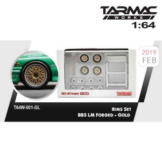 2ͽ Tarmac Works 1/64 BBS LM Forged Gold