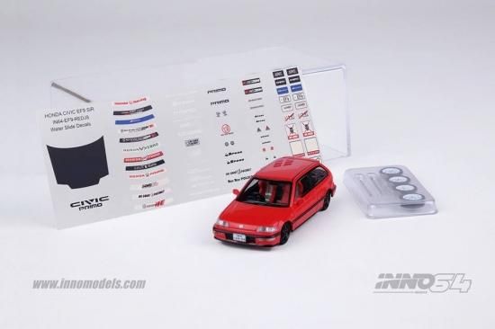 inno64  シビック　ef9 日本特別モデル　1/64 ミニカー