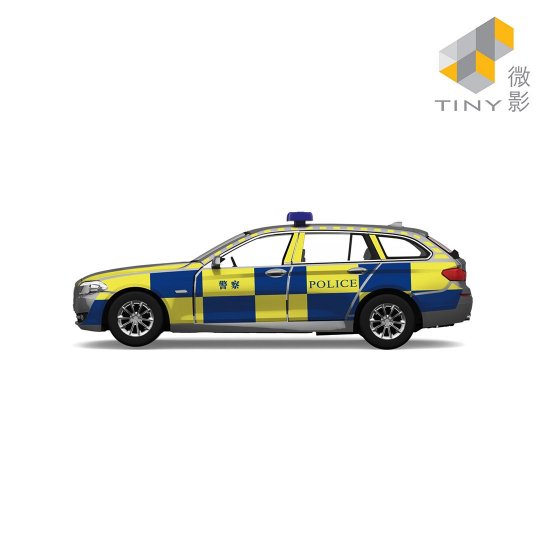 TINY 110 - BMW 5 Series F11 Hong Kong Police (Traffic)- ミニカー 
